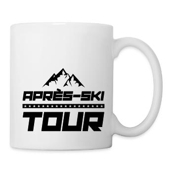 apres ski tour - Tasse - Weiß - Rechts