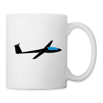 Ls3a glider glider pilot - Mug - white - Right