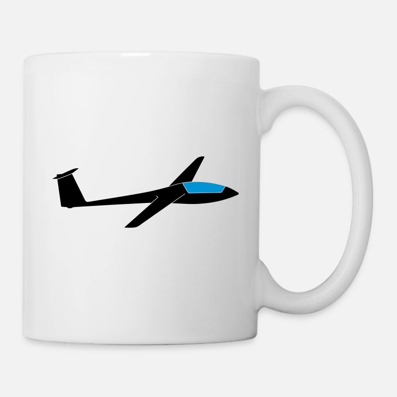 Ls3a Segelflugzeug gleiten Segelflugzeug Pilot - Tasse - Weiß