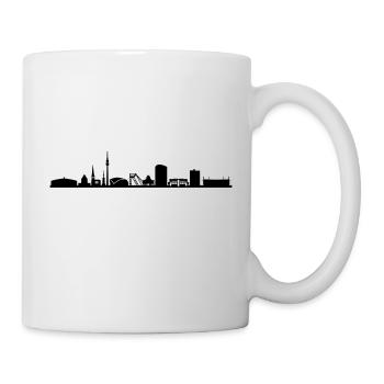 Skyline - Dortmund - Tasse - Weiß - Rechts