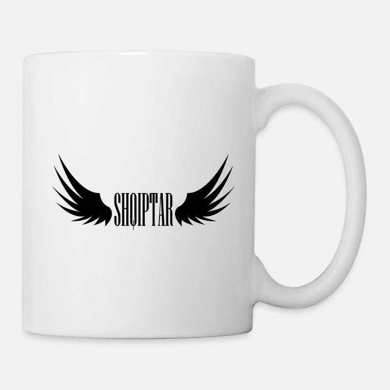 Shqiptar Flügel - Tasse - Weiß