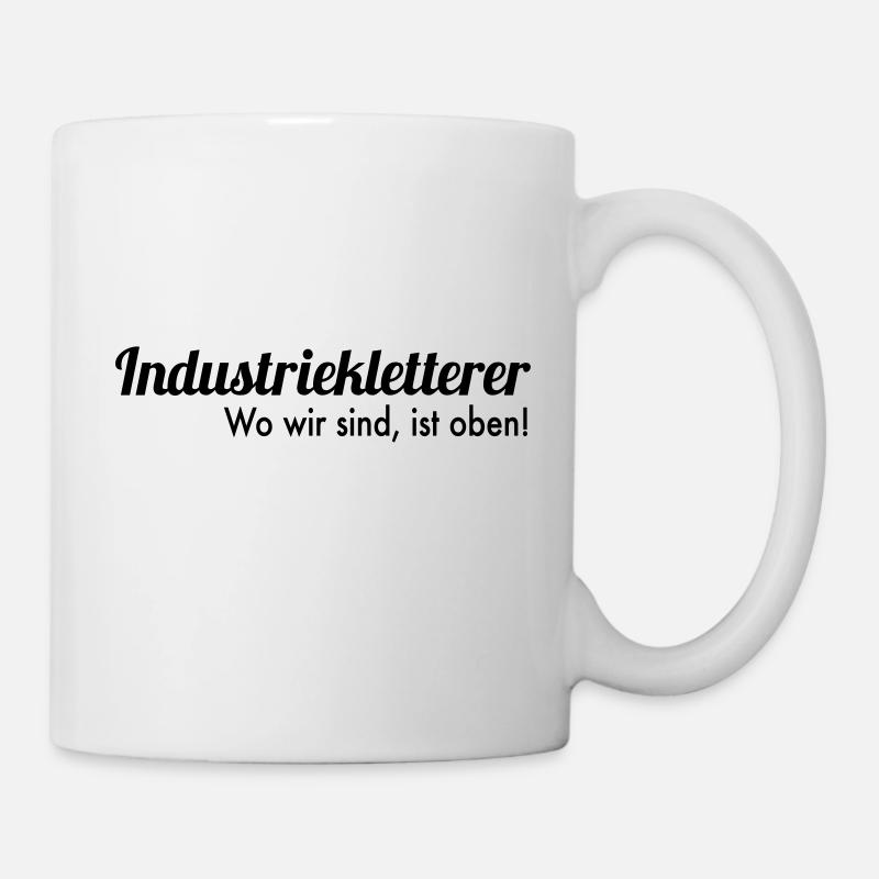 Industriekletterer - Tasse - Weiß