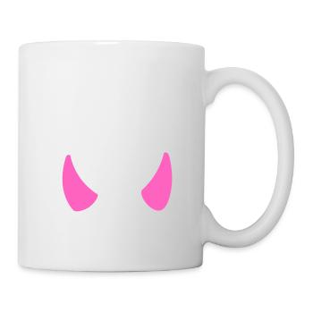 Hörner - Tasse - Weiß - Rechts