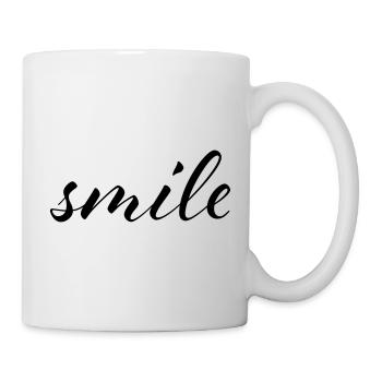 Smile - Tasse - Weiß - Rechts
