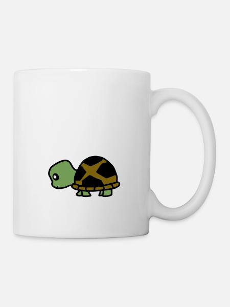 animal turtle 4 - Mug - white
