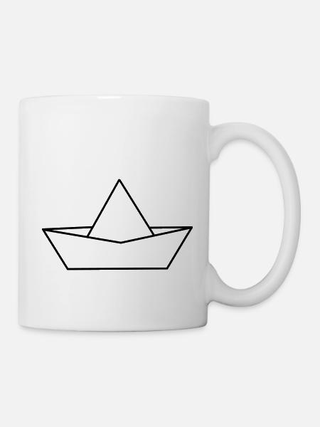 Bateau - Mug blanc - blanc