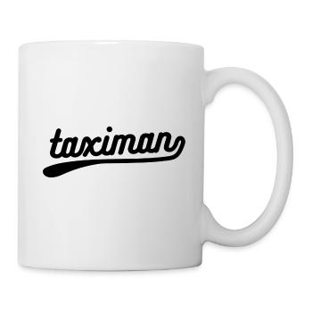 taximan. tshirt chauffeur de taxi - Mug blanc - blanc - Droite