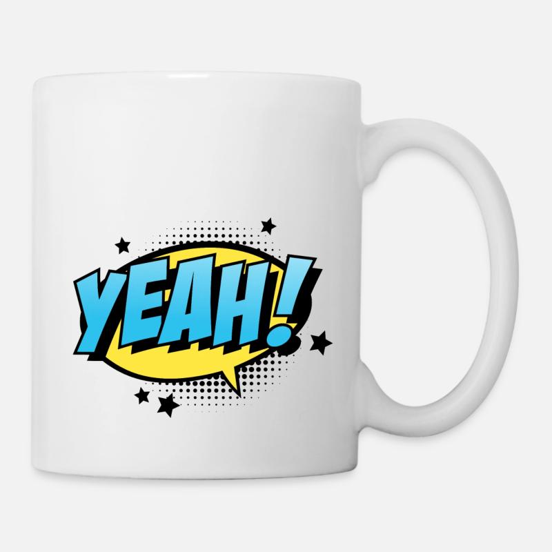 Ja - Tasse - Weiß