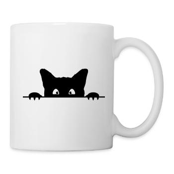 chat - Mug blanc - blanc - Droite