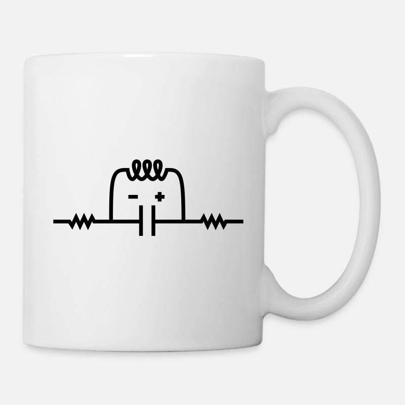Kilroy - electronic - Mug blanc - blanc