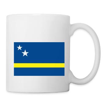 Curacao flag - Mug - white - Right