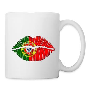 Kuss Portugal - Mug blanc - blanc - Droite