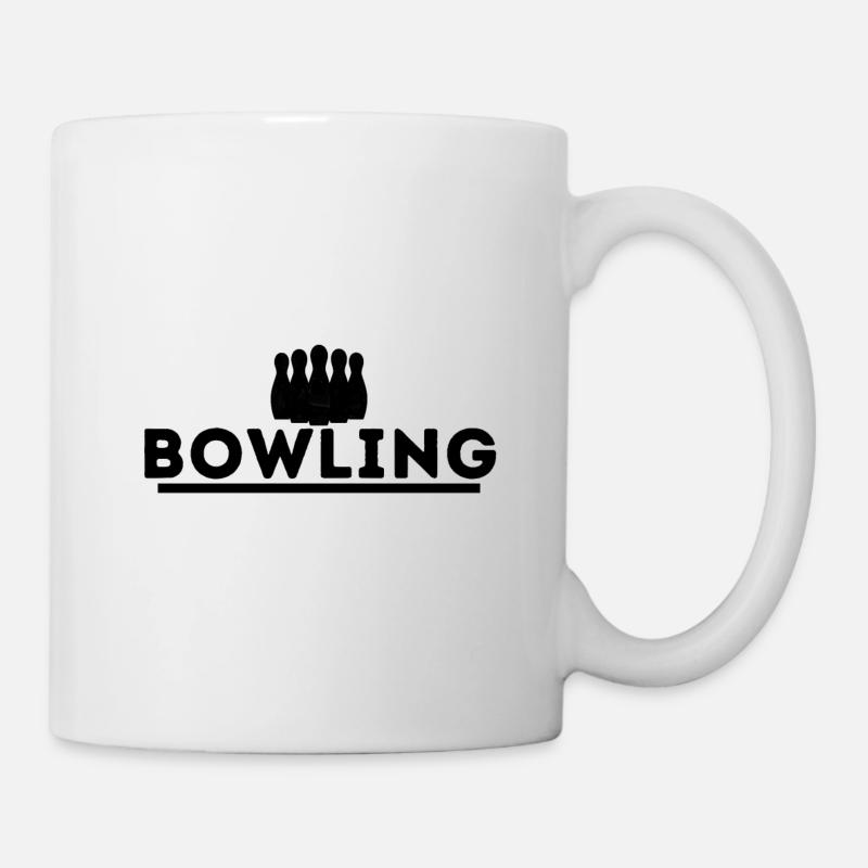 bowling. bowling bowling t shirt - Mug - white