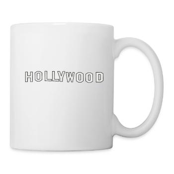 Hollywood Sign Letters - Tasse - Weiß - Rechts