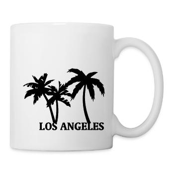 Los Angeles - Tasse - Weiß - Rechts