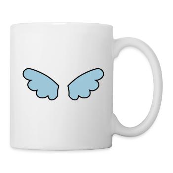Ailes d'ange - ailes d'anges - Mug blanc - blanc - Droite