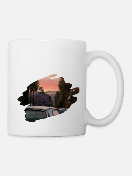 Hollywood Sign - Mug - white