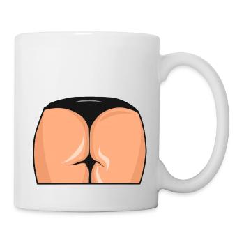 sexy bikini mädchen frau - Tasse - Weiß - Rechts