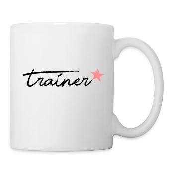 Trainer - Tasse - Weiß - Rechts