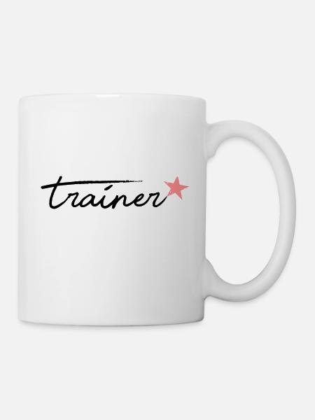 Trainer - Tasse - Weiß