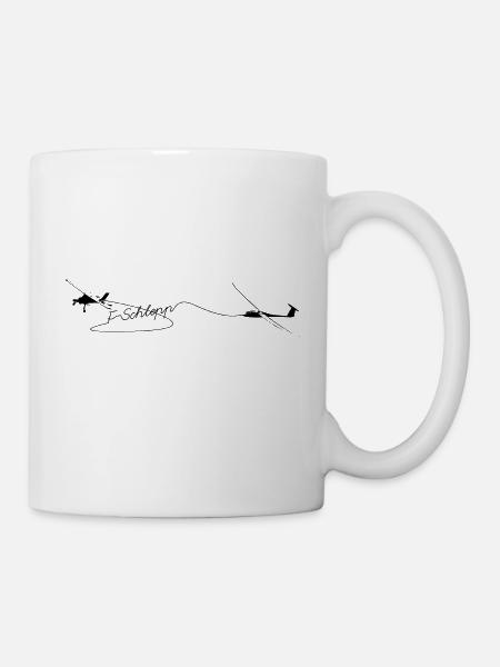 Segelflugzeug Segelfliegen Segelflieger - Tasse - Weiß