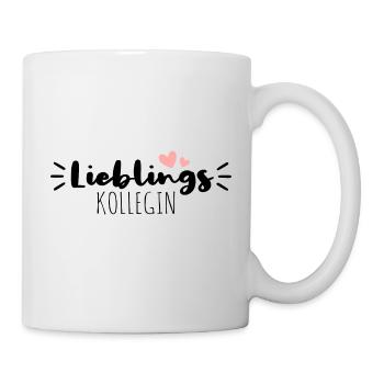 Lieblingskollegin - Tasse - Weiß - Rechts