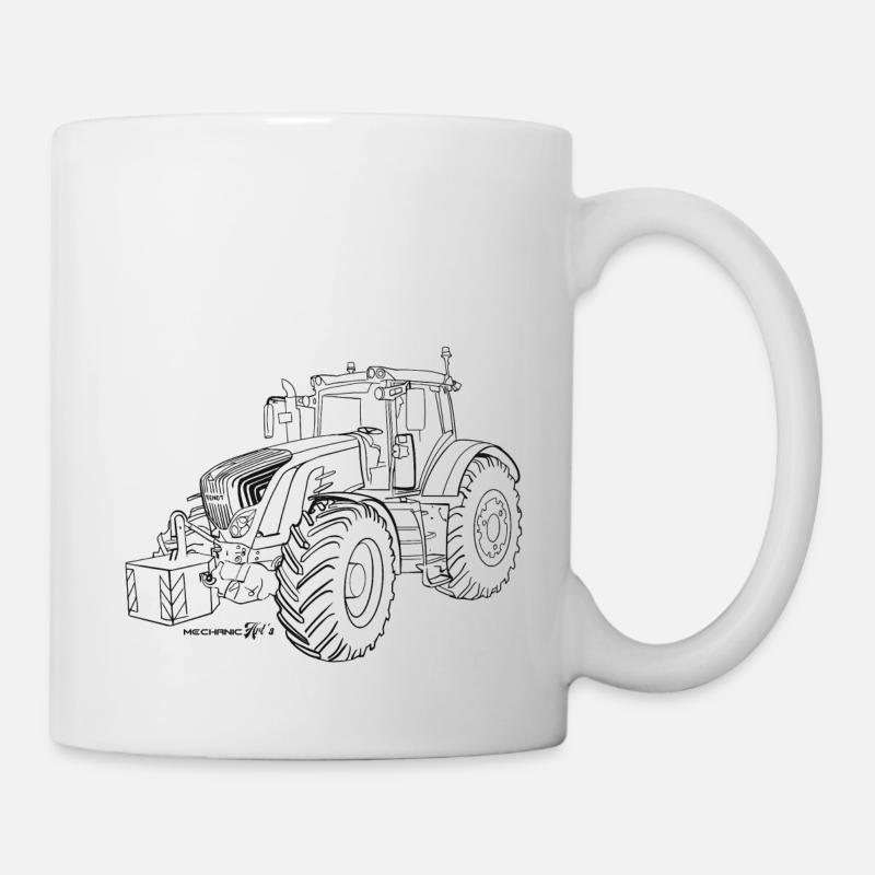 Schlepper 936 - Tasse - Weiß