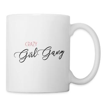 Crazy Girl Gang - Tasse - Weiß - Rechts