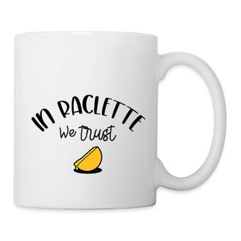 In Raclette We Trust - Mug - white - Right