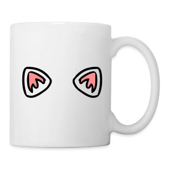 Ohren Katze Schneefuchs - Tasse - Weiß - Rechts