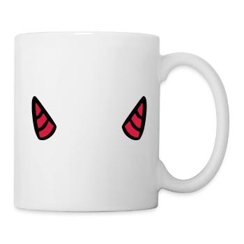 Devil's horn devil devil horn evil - Mug - white - Right