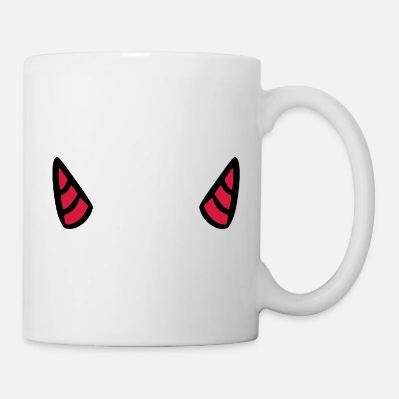 Devil's horn devil devil horn evil - Mug - white