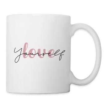 Love yourself - Mug - white - Right
