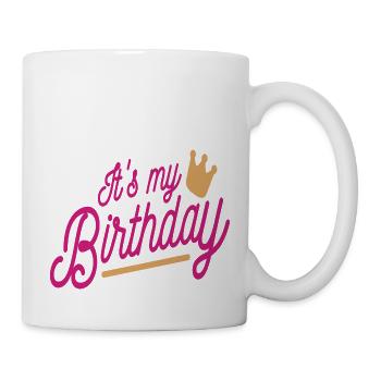 My birthday - Mug - white - Right