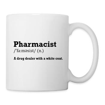 Pharmacist cadeau pharmacie - Mug blanc - blanc - Droite