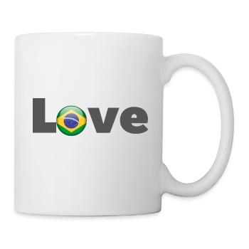 Love Brasil - Mug - white - Right