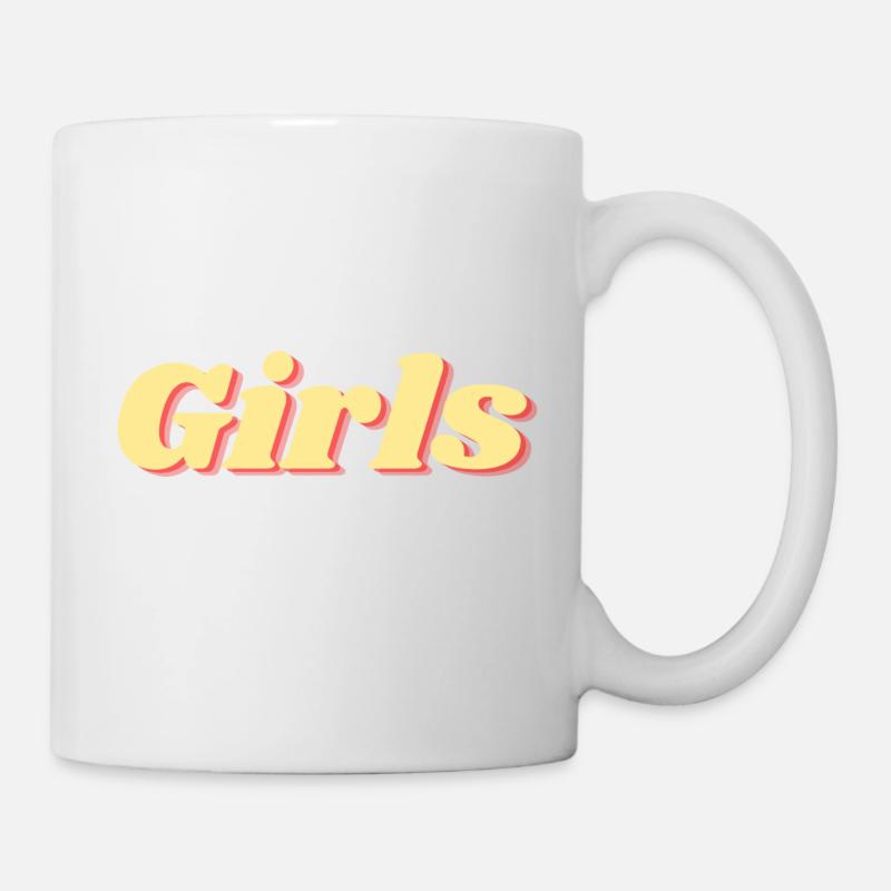 Girls - Mug blanc - blanc