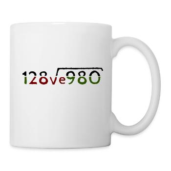 I love you - Wurzel - Mathematiker - Rechnung - Tasse - Weiß - Rechts