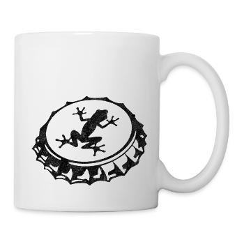 Frosch - Tasse - Weiß - Rechts