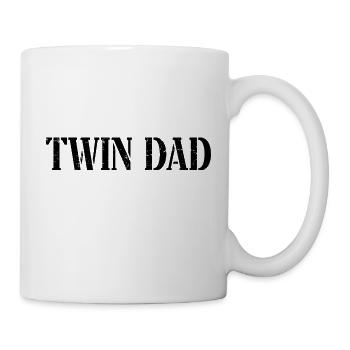 Cool Twin Dad - Fathers Day Gift - Dad Of Twins - Mug - white - Right