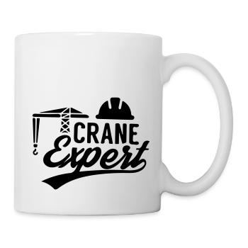 Crane Expert Crane Operator Grue Operator Grues - Mug blanc - blanc - Droite