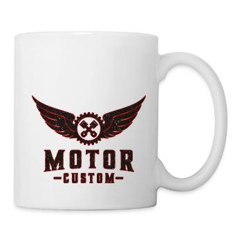 custom motor - Mug - white - Right