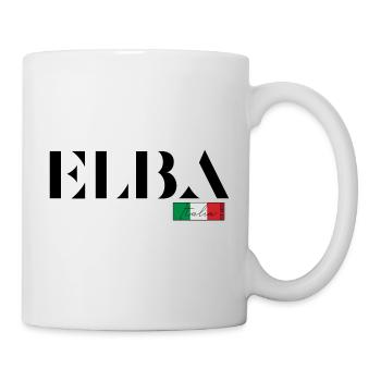 ELBA ITALIA ITALIE VOYAGE VACANCES ÎLE (b) - Mug blanc - blanc - Droite