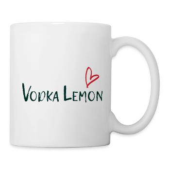 Vodka Lemon Gift Party Alcohol Russia - Mug - white - Right