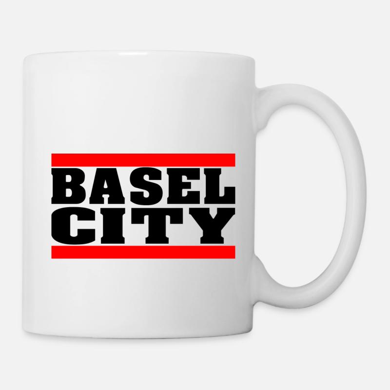 BASEL CITY - Mug blanc - blanc