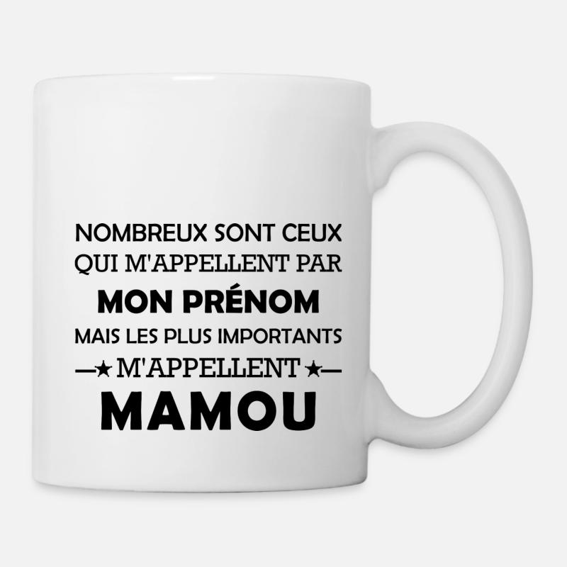 humour mamou - Mug blanc - blanc