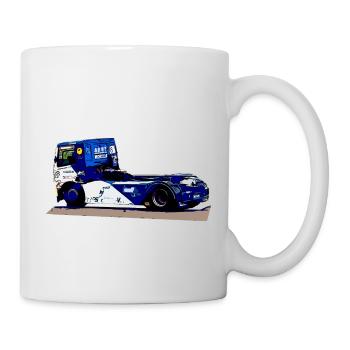 camion - Mug blanc - blanc - Droite