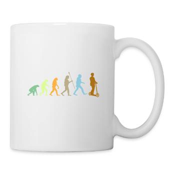 Evolution E-Scooter Scooter Electric Scooter Scoot - Mug - white - Right
