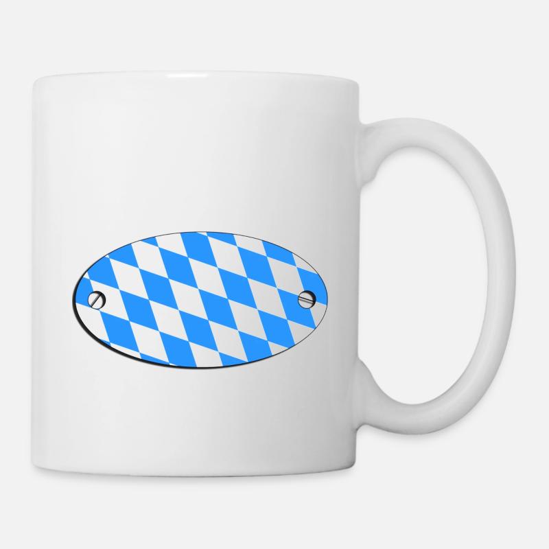 Bayern Wappen - Tasse - Weiß