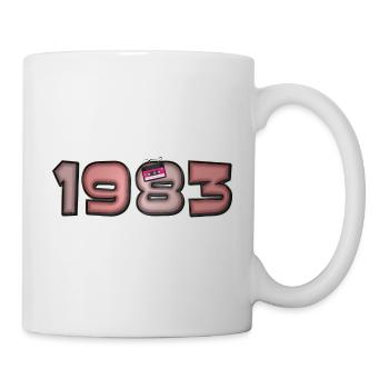 1983 k7 - Mug blanc - blanc - Droite